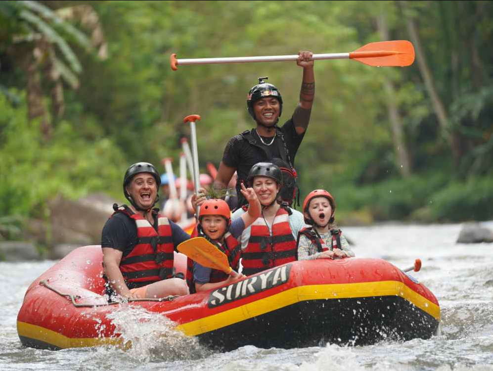 Rafting Adventure in Ubud, Bali